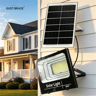 EAST GRACE 500W Solar LED Flood Light (EG-SFL01-500)